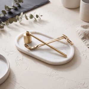 Brass Candle Snuffer Set