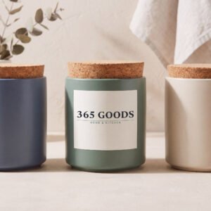 Ceramic Canister Trio